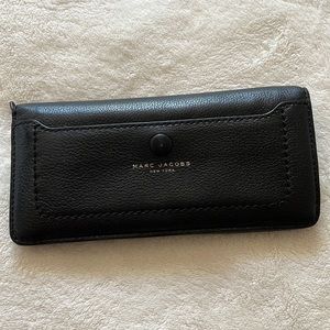 Marc Jacobs Black Leather Wallet